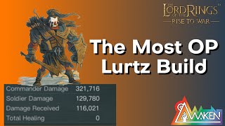 The Most OP Lurtz Build in LOTR  Rise to War [upl. by Zetnas]