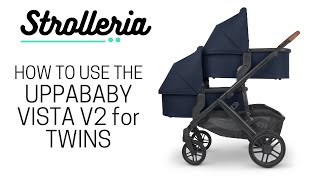 UPPAbaby VISTA V2 Twin Stroller Review [upl. by Eniluap]