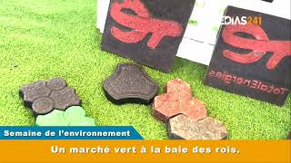 REPORTAGE SEMAINE DE LENVIRONNEMENT  UN MARCHÉ VERT À LA BAIE DES ROIS [upl. by Alair]