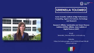 Interview with Serenella Tolomeo Senior Scientist of Neuroscience and Neuroimaging at ASTAR [upl. by Jacqueline63]