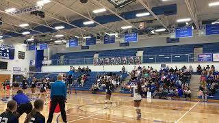 Hilliard Davidson highlights vs New Albany volleyball [upl. by Tormoria]