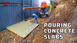 Pouring Concrete Slabs  Beast List [upl. by Ariahay221]