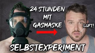 24 Stunden in einer Atemschutzmaske  Gasmaske [upl. by Baggs]