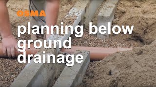 Planning your foul water and below ground drainage system  OsmaDrain [upl. by Naillij747]