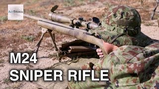 US Marines JGSDF Shooting Drills M24 Sniper Weapon System [upl. by Maeve]