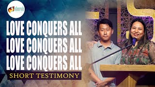 TESTIMONY  LOVE CONQUERS ALL  GRACE TO GLORY CHURCH [upl. by Wey670]