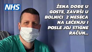 Žena dođe u goste u Englesku završi u bolnici 2 meseca na lečenju i posle joj stigne račun [upl. by Haye125]