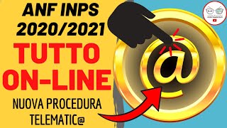 ASSEGNI FAMILIARI COME FARE DOMANDA DAL 1 LUGLIO 2020 ANF INPS 2020 2021 [upl. by Hoo]