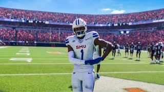 SMU vs Virginia 11232024 College Football 25 Gameplay [upl. by Lorenza]