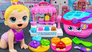 95 Minutes Satisfying with Kitchen Playset Unboxing Pinkfong Ice Cream ASMR 🌞 Lana Review Toys [upl. by Atla]