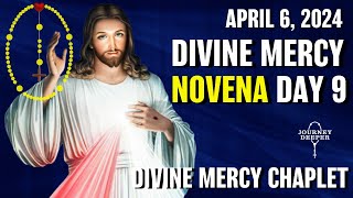 Divine Mercy Novena Day 9 ✝️ with Chaplet of Divine Mercy ✝️ April 6 2024 [upl. by Ploch]