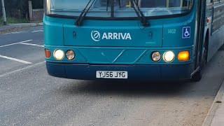 🚍BeastArriva Yorkshire 1402 YJ56 JYG Commander [upl. by Doretta]