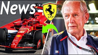 Marko snobba Ferrari quot ha problemi di usura quot TG Effe1 16 [upl. by Akyssej28]