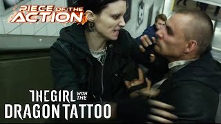 The Girl With The Dragon Tattoo  Subway Robbery [upl. by Haynor]