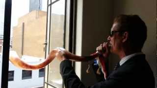 The Incredible sound of the Shofar  Played by Nick Duffield  First Time Ever Playing a Shofar [upl. by Christianson]