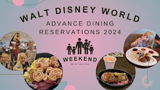 Walt Disney World  Dining Reservations ADRs Planning and Booking Tips  Family Disney Plans [upl. by Caasi621]