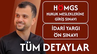 Sınav İlanı Geldi  HÖMGS  Avukatlık Sınavı  İdari Yargı Ön sınavı  TÜM DETAYLAR [upl. by Aldous]