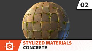 Stylized Materials with Substance Designer  Concrete  Adobe Substance 3D [upl. by Agnot248]