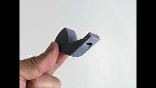 3D Printed Warble Bird Whistle [upl. by Ahsinna898]