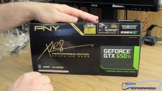 PNY XLR8 GeForce GTX 650 Ti Performance Edition Graphics Card Unboxing [upl. by Ylicec]