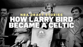 The Story of How the Boston Celtics Drafted Larry Bird  NBC Sports Boston [upl. by Clara86]