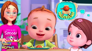 Healthy Food Songs  Veggies Song  Many More Baby Ronnie Rhymes  Nursery Rhymes amp Kids Songs [upl. by Hasen]