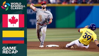 Canada vs Colombia Game Highlights  2023 World Baseball Classic [upl. by Herschel]