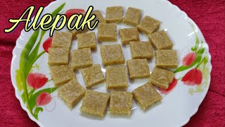 Aale Pak  Aale Vadi  Aalepak recipe in marathi Ginger Barfi  Adarak Barfi  Aalyachi vadi [upl. by Anivram]