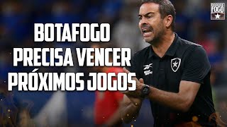 BOTAFOGO PRECISA VENCER PRÓXIMOS JOGOS [upl. by Tory]