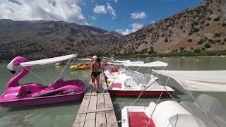 Crete day 5  Lake Kournas Imbros gorge [upl. by Funda]