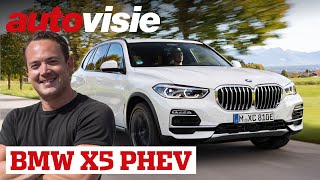 Stekkerkanon  BMW X5 xDrive45e 2019  Autovisie [upl. by Yelats]