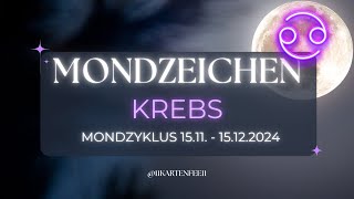 ♋️KREBS🌕MONDZEICHEN🌕Enthüllung deiner wahren Größe151115122024 [upl. by Kimbell486]