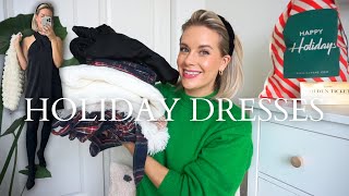 Holiday Dress Tryon Haul  CUPSHE [upl. by Kermie]