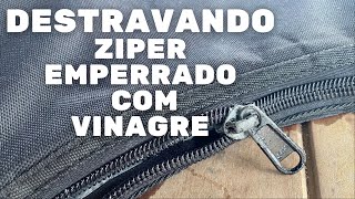 Como desemperrar destravar ziper travado FÁCIL e RÁPIDO [upl. by Eeral]