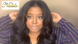 HOW TO INSTALL A UPART WIG FOR BEGINNERS NADULA HAIR 22INCH BODYWAVE HAIR [upl. by Fairfax]