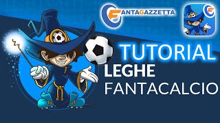 TUTORIAL FANTACALCIO  Come CREARE e impostare una LEGA [upl. by Eemiaj]