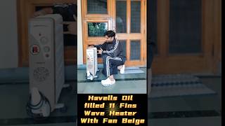 Sardi ko karna ho choomantar to Havells Heater laao ghar ke andar👌 heater havellsheater best [upl. by Robenia]