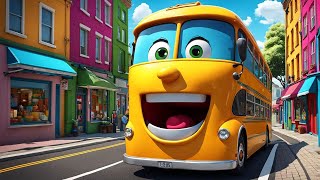 The Wheels on the Bus  Nursery Rhymes for Kids  SingAlong amp Educational Songs [upl. by Rubens150]