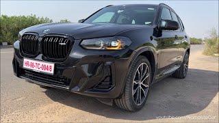 BMW X3 xDrive M40i 2023 ₹877 lakh  Reallife review [upl. by Blondie]