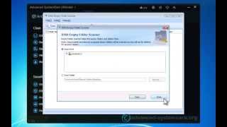 IObit Advanced SystemCare FreeProUltimate 7  Empty Folder Scanner to Prevent Copies Files [upl. by Favin]