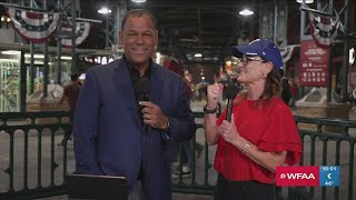 Watch as WFAA learns live on air about the Texas Rangers winning the 2023 World Series [upl. by Mulloy742]