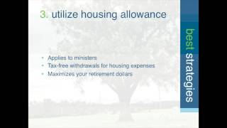 Ministers Housing Allowance [upl. by Rhee]