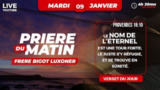 MWEN KACHE NAN OU SEIGNEUR MARDI 09 JANVIER 2024  PRIERE DU MATIN  FRERE BIGOT LUXONER [upl. by Rustin]