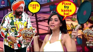 Laughter Chefs Episode Pizza FRY  Reem ki Style  Paji SHocked  Bharti Singh Comedy [upl. by Yttig]