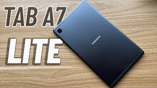 Samsung Galaxy Tab A7 Lite Review Only 159  But Is It Worth It [upl. by Akienaj]