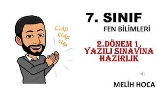 7 Sınıflar Fen Bilimleri Dersi 2 Dönem 1 Yazılı SınavıAçık Uçlu Sorular [upl. by Healion]