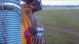 three wheeled slurry spreading system [upl. by Nilpik]