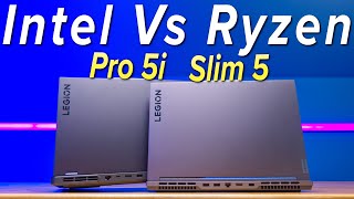 Legion Slim 5 Vs Legion Pro 5i  i713700H Vs Ryzen 7 7840HS [upl. by Sine]