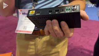 InfoComm 2023 COVID Shows Off EHB340 HDBaseT 30 Extender with Uncompressed 4K60Hz Video [upl. by Balfore891]