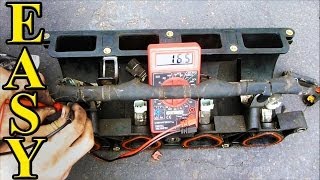 How to Check Fuel Injector Resistance with a Multimeter [upl. by Drain]